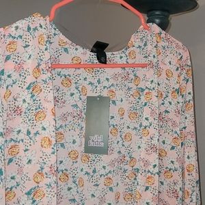 Wild fable boho kimono duster